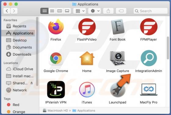 IntegrationAdmin Adware (Mac)