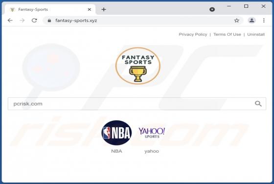 Fantasy-Sports Browser Hijacker