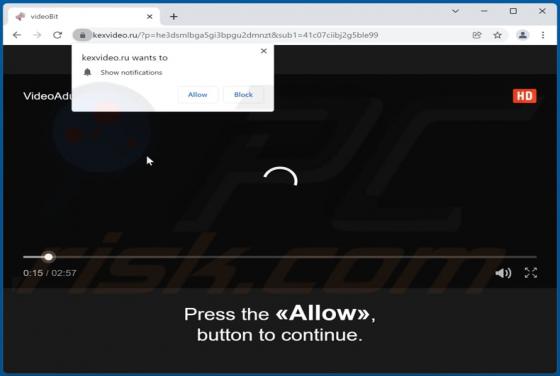 Kexvideo.ru Ads