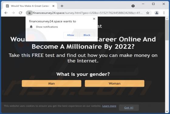 Financesurvey24.space Ads