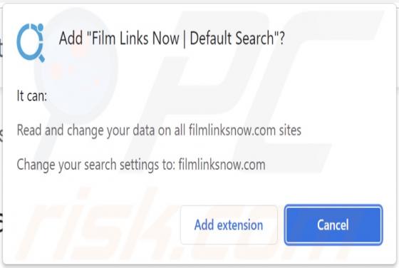 Film Links Now | Default Search Browser Hijacker