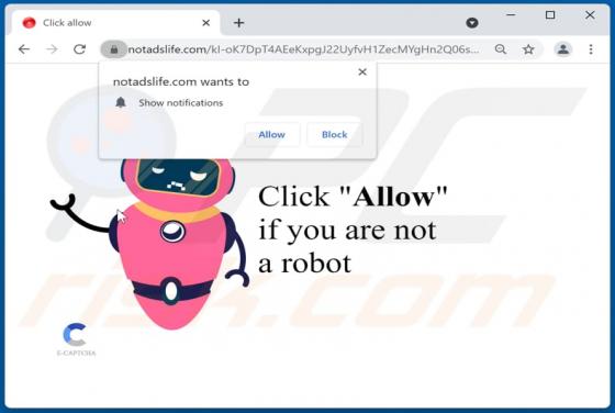 Notadslife.com Ads