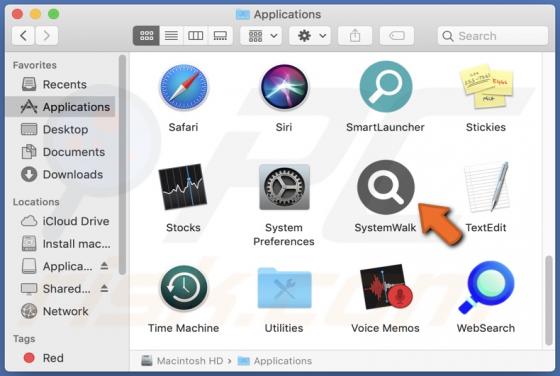 SystemWalk Adware (Mac)