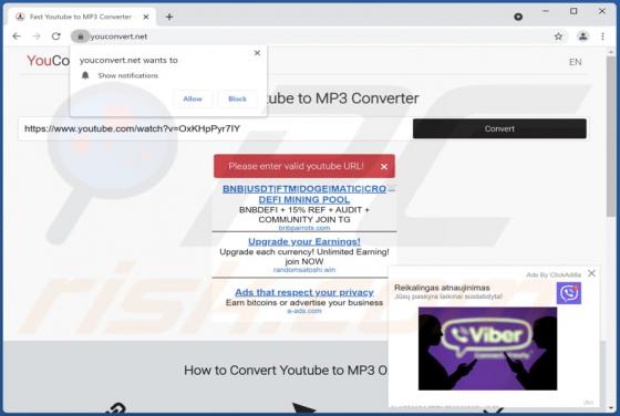 Youconvert.net Ads