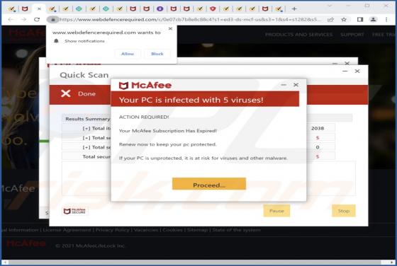 Webdefencerequired.com Ads