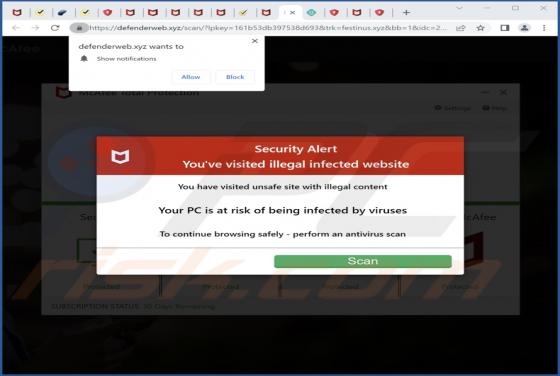 Defenderweb.xyz Ads