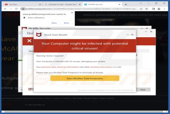 Pcdefencerequired.com Ads