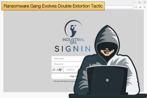 Ransomware Gang Evolves Double Extortion Tactic