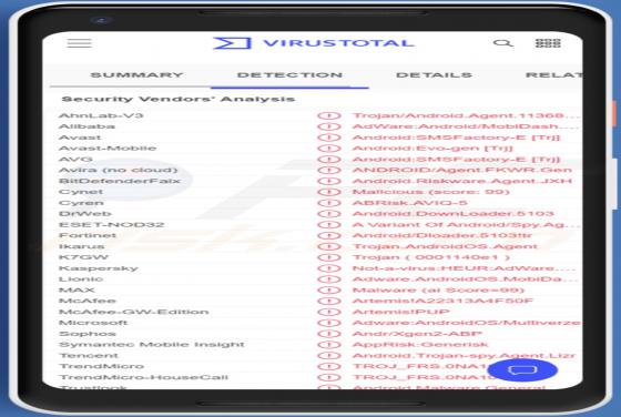 SMSFactory Malware (Android)