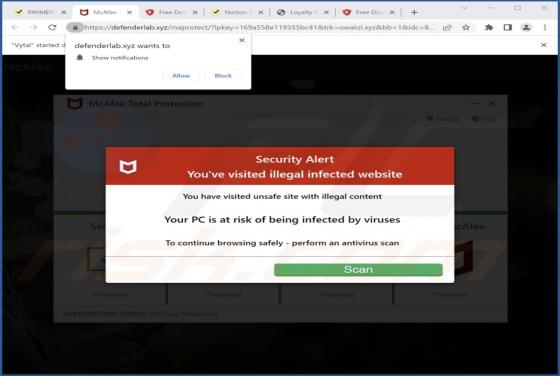 Defenderlab.xyz Ads