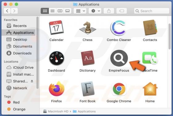 EmpireFocus Adware (Mac)