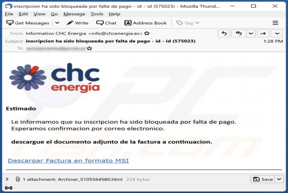 Chc Energy Email Virus