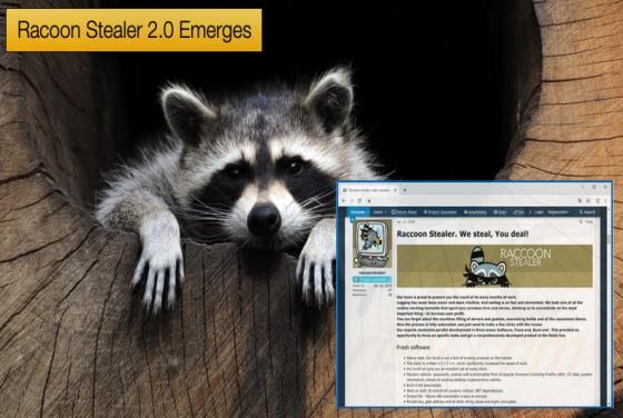 Racoon Stealer 2.0 Emerges
