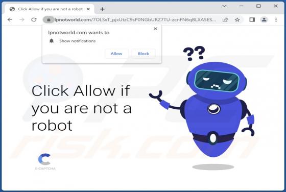 Lpnotworld.com Ads