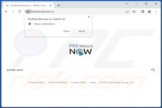 Findresultsnow.co Redirect
