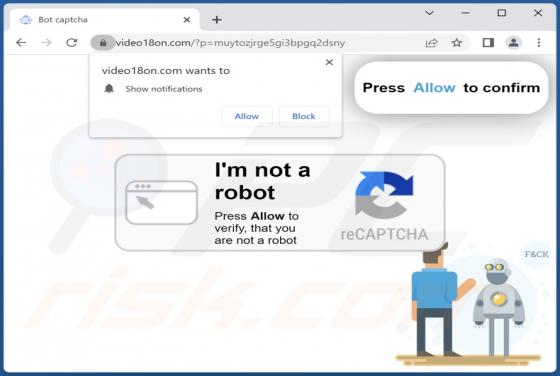 Video18on.com Ads
