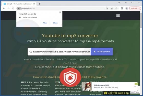 Ytmp3.sh Ads