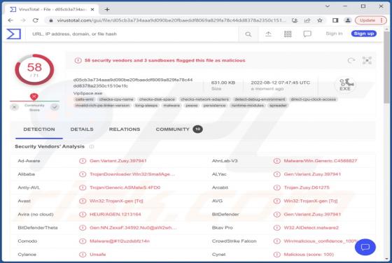 VIPSpace Malware