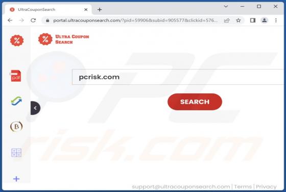 UltraCouponSearch Browser Hijacker
