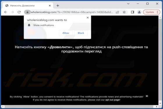 Wholeniceblog.com Ads