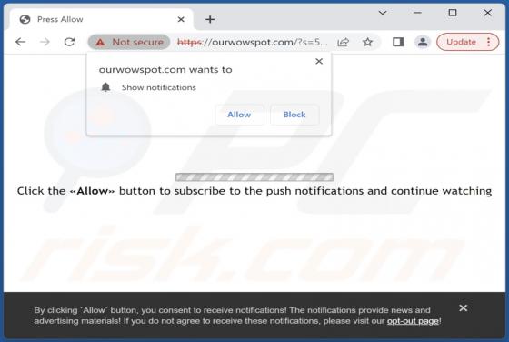 Ourwowspot.com Ads
