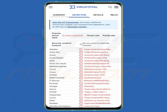 Harly Malware (Android)