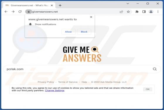 Givemeanswers.net Redirect