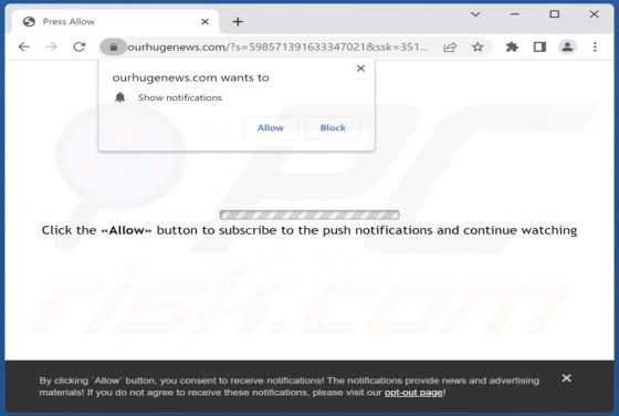 Ourhugenews.com Ads