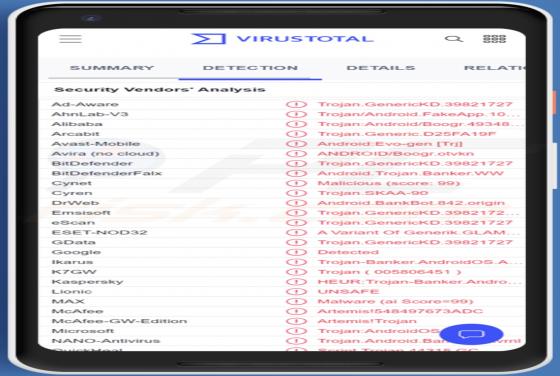 S.O.V.A. Banking Trojan (Android)