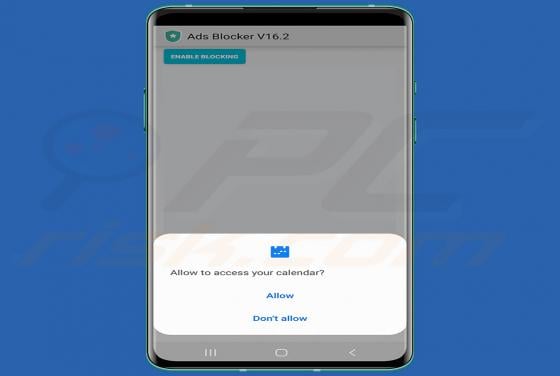 Ads Blocker Virus (Android)