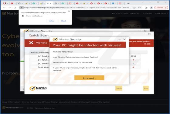 Desktopsecurityradar.com Ads
