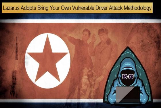 Lazarus Adopts Bring Your Own Vulnerable Driver Attack Methodology