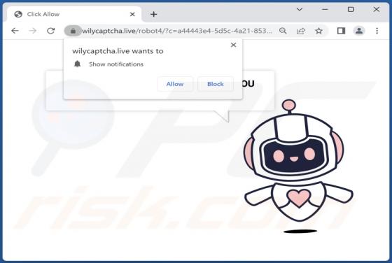 Wilycaptcha.live Ads