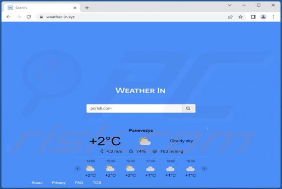 Weather-in.xyz Redirect