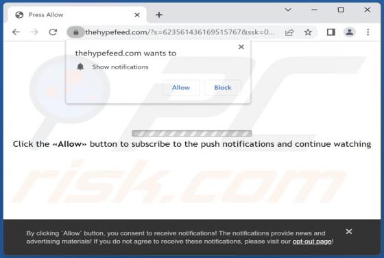 Thehypefeed.com Ads