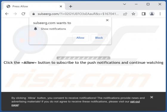 Sulseerg.com Ads