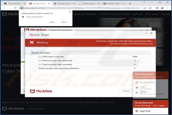 Safecaretech.online Ads