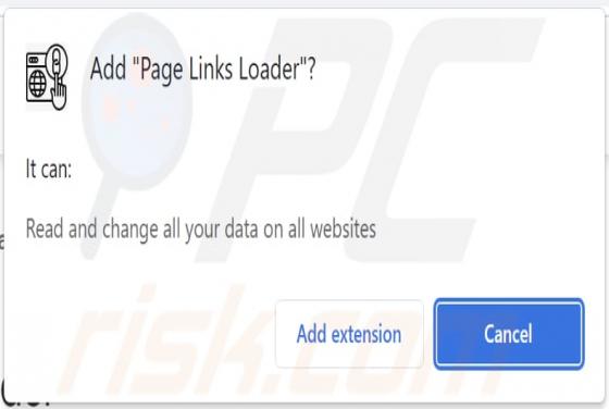 Page Links Loader Adware
