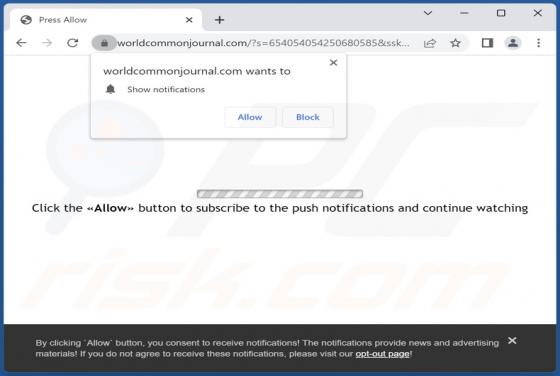 Worldcommonjournal.com Ads