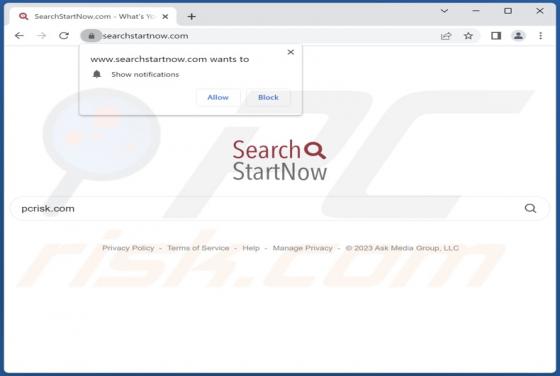 Searchstartnow.com Redirect