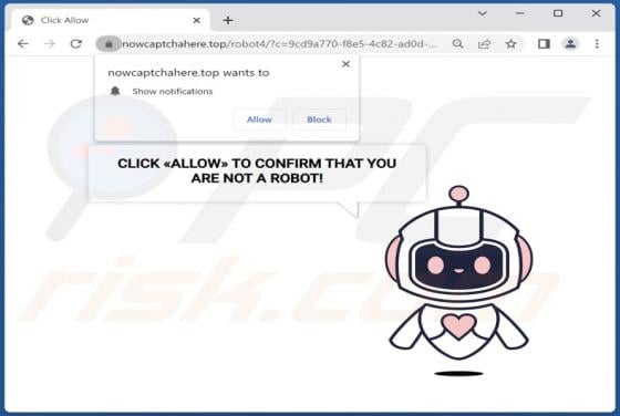 Nowcaptchahere.top Ads