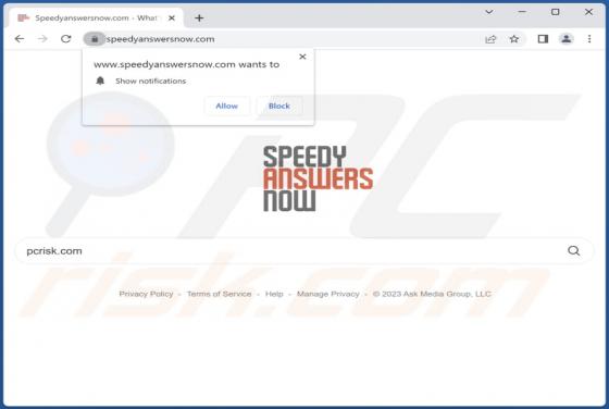 Speedyanswersnow.com Redirect