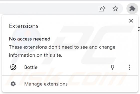 Bottle Browser Hijacker