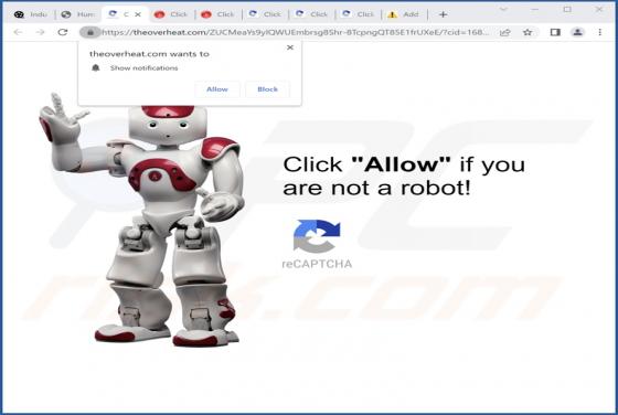 Theoverheat.com Ads