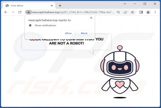 Newcaptchahere.top Ads