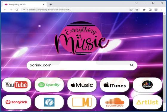 Everything Music Browser Hijacker
