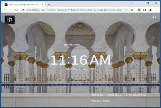 Architecture Tab Browser Hijacker