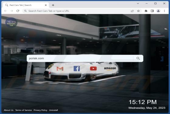 Fast Cars Tab Browser Hijacker