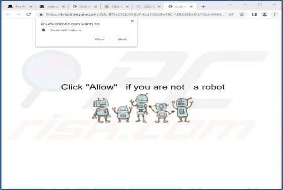 Knuckledzone.com Ads