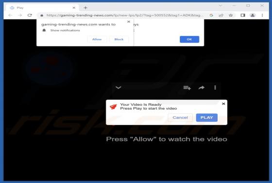Gaming-trending-news.com Ads